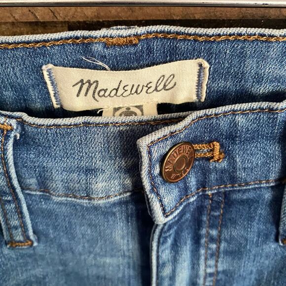 Madewell Cali Demi-Boot Jeans in Tierney Wash Eco-Edition Women's Size 28 - Picture 5 of 5